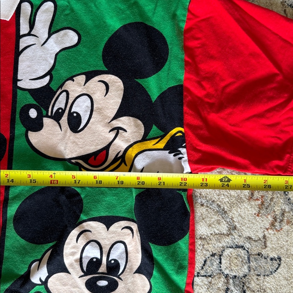 vintage 90s Disney Store Mickey Mouse Most Valuable Mouse Polo Shirt. - Picture 10 of 12